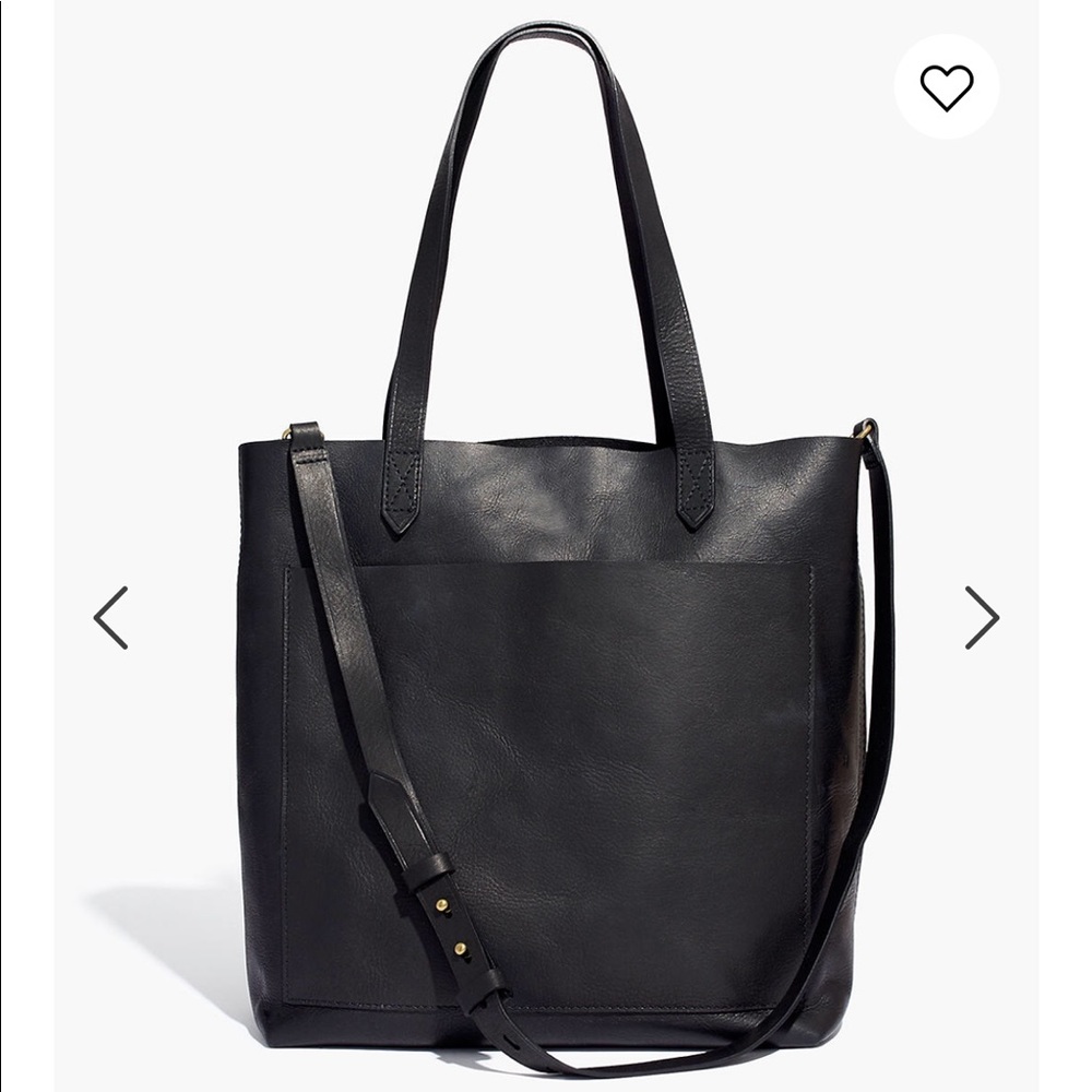 Madewell leather medium transport tote